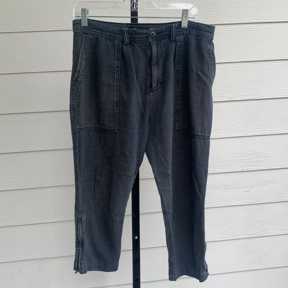 BDG urban outfitters Capri cotton pants size 4/27 - Picture 2 of 7